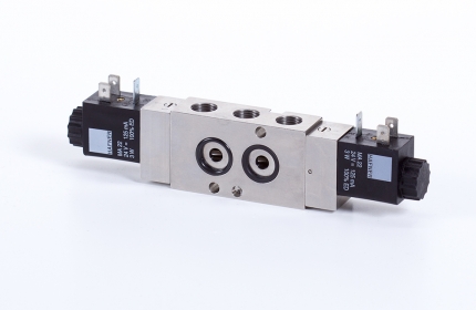 5/2 double solenoid-valve interface NAMUR 1, G 1/4', stainless steel