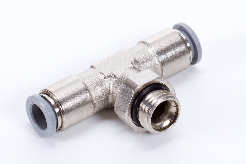 T-Steckverschraubungen, Metall
