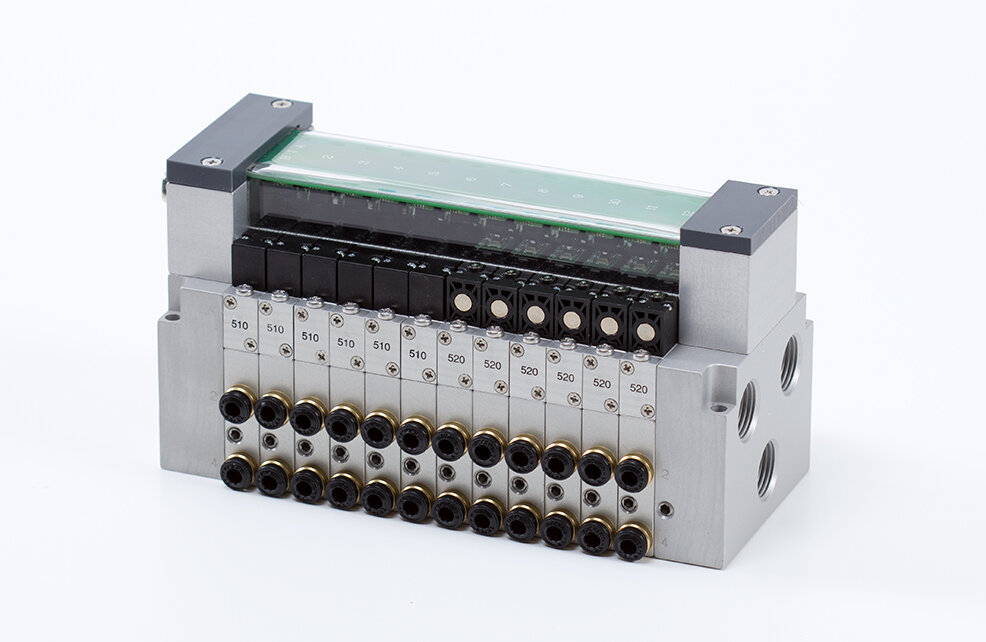 For 3- and 5-way valves / 10 mm width